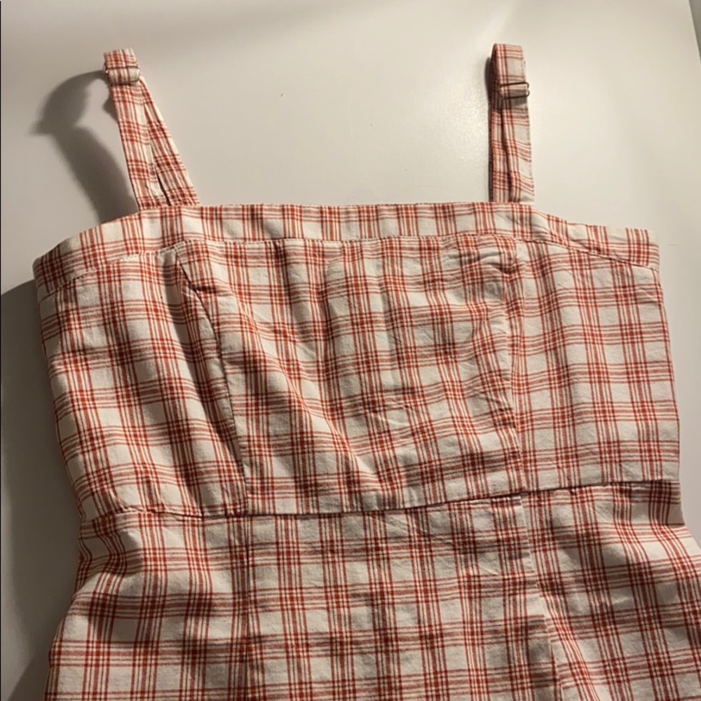 plaid picnic dress